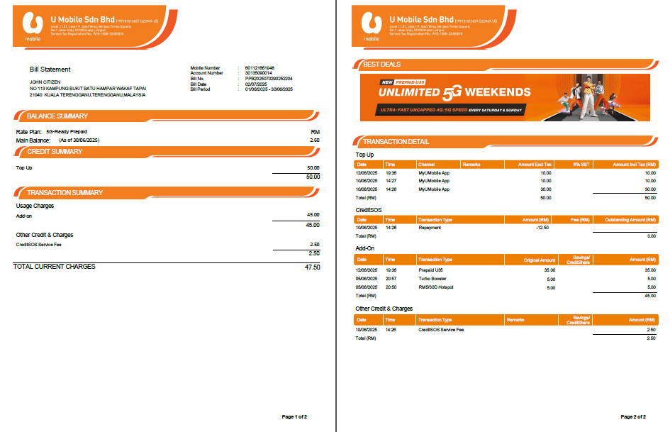  Minol USA business utility bill 